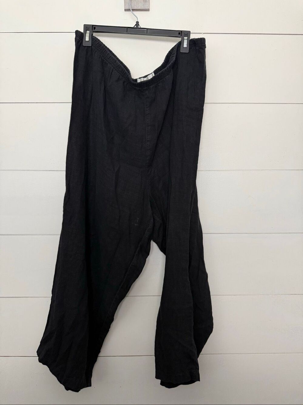 Soft Surroundings Women’s XL LagenLook Linen Pull on Pants Artsy